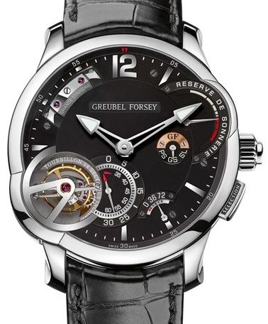 Copy Greubel Forsey Grande Sonnerie Ti Black Dial watches